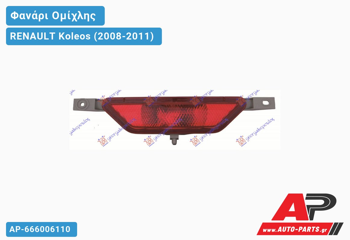Φανάρι Ομίχλης RENAULT Koleos (2008-2011)