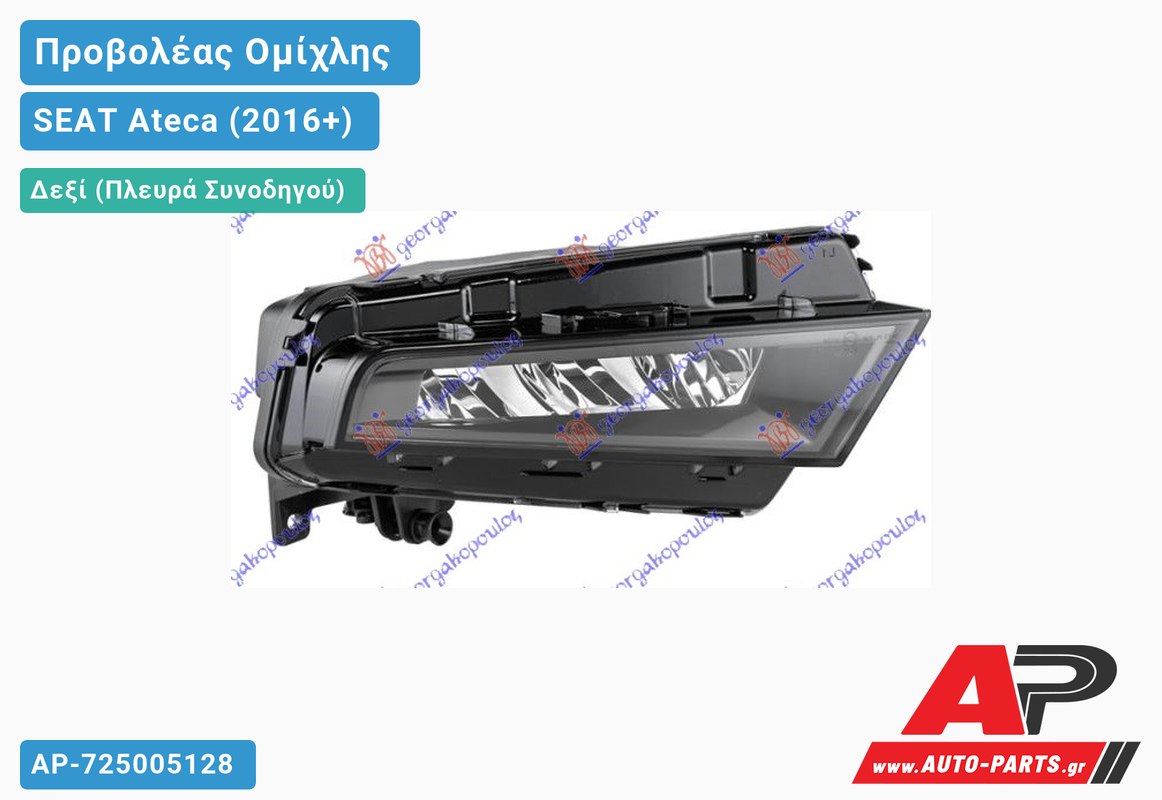 Προβολέας Ομίχλης LED (HELLA) Δεξιός SEAT Ateca (2016+)