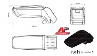 Διαστάσεις τεμπέλη – www.auto-parts.gr