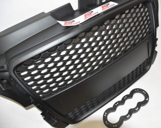 RS LOOK Μάσκα Μαύρη AUDI A3 8P (2008-2010) – Φωτογραφία από Auto-parts.gr