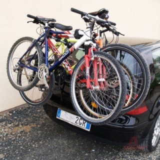 Βάση Ποδηλάτου Πορτ Μπαγκαζ Mistral για 3 Ποδήλατα Η Fat Bike (με χοντρά λάστιχα)