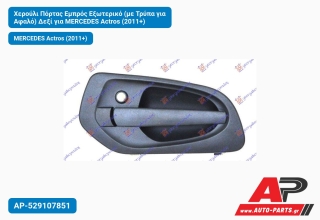 Χερούλι Πόρτας Εμπρός Εξωτερικό (με Τρύπα για Αφαλό) Δεξί για MERCEDES Actros (2011+)