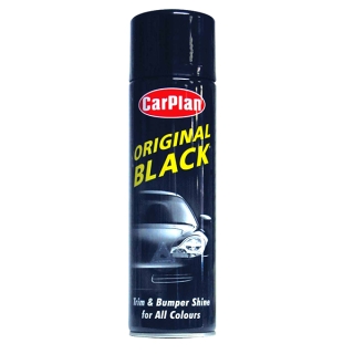 Καθαριστικο Σπρει για Πλαστικα Carplan Original Black 500Ml