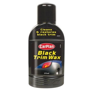 Υγρο Καθαρισμου και Επαναφορασ για Μαυρα Πλαστικα Carplan Black Trim Wax 375Ml