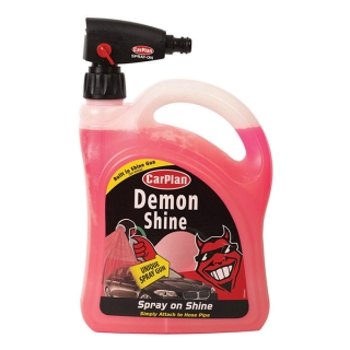 Υγρο Γυαλίσματος με Πιστολι Ψεκασμου Carplan Demon Shine Spray Gun 2Lt