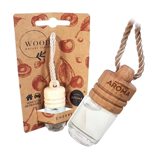 Αρωματικο (Κρεμαστο) Υγρο Aroma Nature Wood Mini – Κερασι Amio – 1 Τεμ.