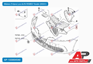 Μάσκα (Γνήσιο) για ALFA ROMEO Tonale (2022+)