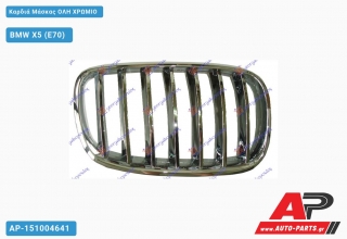 Καρδιά Μάσκας ΟΛΗ Χρώμιο BMW X5 (E70) (2010-2013)