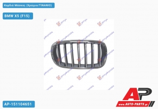 Καρδιά Μάσκας (Χρώμιο/ΤΙΝΑΝΙΟ) - BMW X5 (F15)