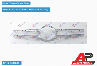 Μάσκα Εξωτερική Ασημί (SUV) MERCEDES-BENZ GLC-Class (X253/C253) (2015-2020)