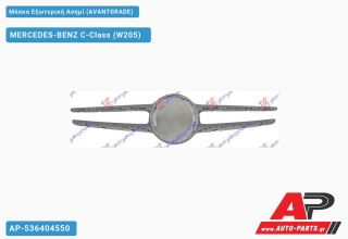 Μάσκα Εξωτερική Ασημί (AVANTGRADE) MERCEDES-BENZ C-Class (W205) [5θυρο,Sedan,Station Wagon] (2018+)