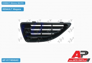 Κομμάτι Μάσκας ΜΑΥΡΟ RENAULT Megane [Cabrio,Coupe] (1999-2002)