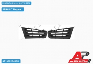 ΚΟΜΜΑΤΙΑ Μάσκας ΜΑΥΡΑ (ΣΕΤ) RENAULT Megane [Cabrio] (2006-2010)