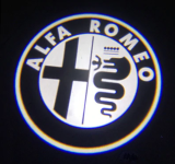 LED Λογότυπα πόρτας (προτζεκτόρες - 2 τεμάχια) για Alfa Romeo (Visual 1)