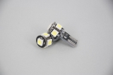 Heleco Λάμπα Led T10 (W5W) 12V Canbus SMD5050 (2 Τεμάχια)