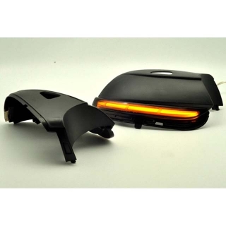 Dynamic LED Σετ Φλας Καθρεφτών Φιμε για VW SCIROCCO 2008-2014 (Με Φως Ασφαλείας)