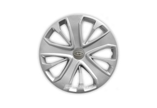 Άθραυστα Τάσια AK 15" Ασημί για HYUNDAI (Atos, i10, i20, i30, Getz, Accent κα.) (4 τμχ)