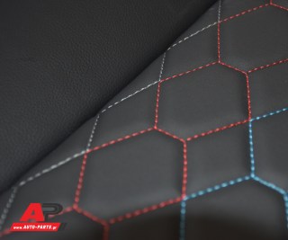 Καλύμματα Καθισμάτων LUX Elite - hexaxon style - Φωτογραφία από AUTO-PARTS.gr