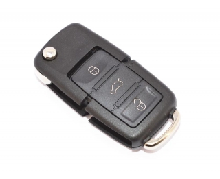 Κέλυφος για Κλειδί VW, Seat & Skoda με 3 Κουμπιά - SKODA Octavia 4 (1997-2010)