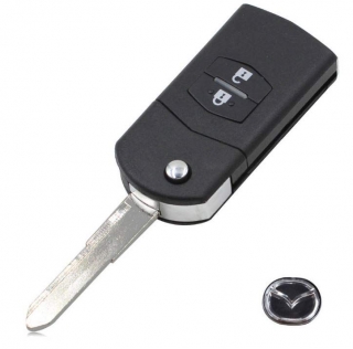 Κέλυφος κλειδιού για Mazda 2, 3, 5, 6, MX5 με 2 Πλήκτρα - MAZDA 3 (BL) [5θυρο,Sedan,Hatchback] (2008-2013)