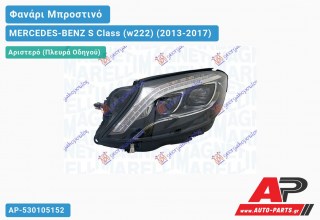 Ανταλλακτικό μπροστινό φανάρι (φως) - MERCEDES-BENZ S Class (w222) (2013-2017) - Αριστερό (πλευρά οδηγού)