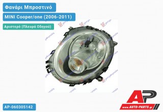 Φανάρι Μπροστινό Αριστερό Ηλεκτρικό (ΛΕΥΚΟ ΦΛΑΣ) (Ευρωπαϊκό) (DEPO) MINI Cooper/one (2006-2011)