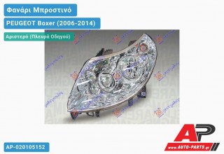 Ανταλλακτικό μπροστινό φανάρι (φως) - PEUGEOT Boxer (2006-2014) - Αριστερό (πλευρά οδηγού)