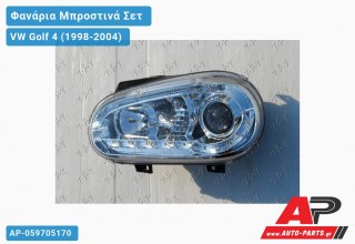 Ανταλλακτικά μπροστινά φανάρια / φώτα (set) - VW Golf 4 (1998-2004)