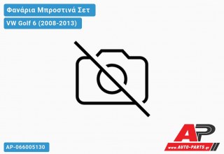 Φανάρια Μπροστινά Σετ Μαύρο Τύπου Α5 VW Golf 6 (VI) (2008-2013)