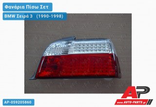 Φανάρια Πίσω ΚΟΚΚ/ΛΕΥΚ. LED ΣΕΤ BMW Σειρά 3 [E36] [Cabrio,Coupe] (1990-1998)