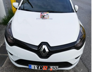 Οι λάμπες LED για Renault Clio IV (Μοντ: 2012+)  σε αυτοκινήτο πελάτη μας – Φωτογραφία από Trop.gr