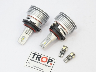 2 Λάμπες LED μαζί με 2 T10 - Φωτογραφία TROP.gr