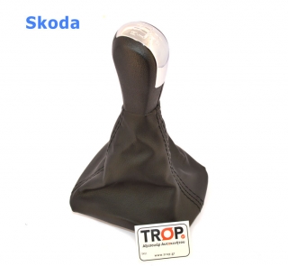 Πόμολο με Φούσκα Λεβιέ Ταχυτήτων για Skoda Octavia 5 (1Ζ) - Φωτογραφία τραβηγμένη από TROP.gr