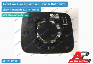 Κρύσταλλο Καθρέφτη Θερμαινόμενο (CONVEX Glass) (Δεξί) JEEP Renegade (2014-2018)