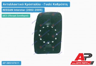 Κρύσταλλο Καθρέφτη ΘΕΡΜ 03-(Άνω ΚΟΜΜΑΤΙ) (CONVEX Glass) (Δεξί) NISSAN Interstar (2002-2009)