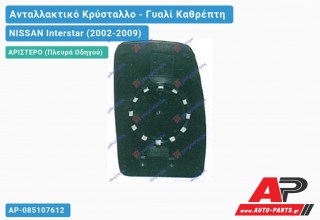 Κρύσταλλο Καθρέφτη ΘΕΡΜ 03-(Άνω ΚΟΜΜΑΤΙ) (CONVEX Glass) (Αριστερό) NISSAN Interstar (2002-2009)