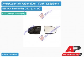 Κρύσταλλο Καθρέφτη Θερμαινόμενο 07- (Δεξί) NISSAN Pathfinder (r52) (2012+)