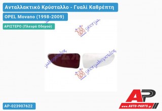 Κρύσταλλο Καθρέφτη 03- (Κάτω ΚΟΜΜΑΤΙ) (CONVEX Glass) (Αριστερό) OPEL Movano (1998-2009)