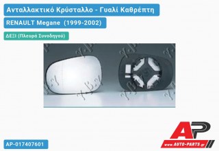 Κρύσταλλο Καθρέφτη (CONVEX Glass) (Δεξί) RENAULT Megane (1999-2002)