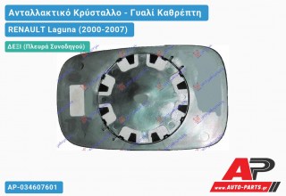 Κρύσταλλο Καθρέφτη Θερμαινόμενο (CONVEX Glass) (Δεξί) RENAULT Laguna (2000-2007)