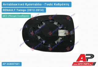 Κρύσταλλο Καθρέφτη (CONVEX Glass) (Δεξί) RENAULT Twingo (2012-2014)