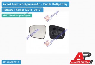 Κρύσταλλο Καθρέφτη Θερμαινόμενο (Αριστερό) RENAULT Kadjar (2016-2019)