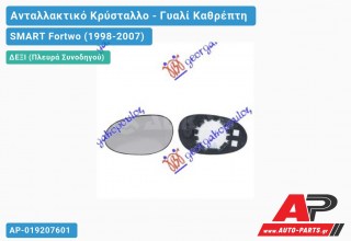 Κρύσταλλο ΚΑΘΡΕΦΤH (CONVEX Glass) (Δεξί) SMART Fortwo (1998-2007)