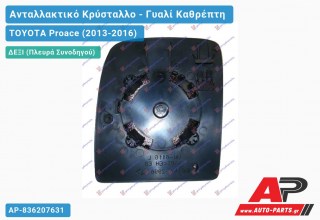 Κρύσταλλο Καθρέφτη (Κάτω Κομμάτι ) (CONVEX Glass) (Δεξί) TOYOTA Proace (2013-2016)