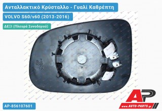 Κρύσταλλο Καθρέφτη (ASPHERICAL Glass) (Δεξί) VOLVO S60/v60 (2013-2016)