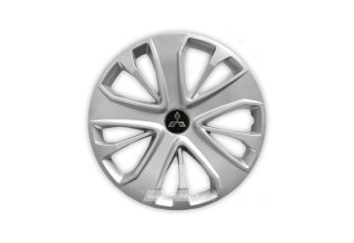 Άθραυστα Τάσια AK 15" Ασημί για MITSUBISHI (Colt, Lancer, ASX, Carisma κα.) (4 τμχ)