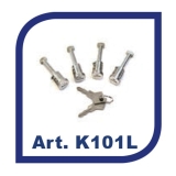 Κλειδαριεσ για Μπάρες Οροφής Σιδήρου/Αλουμινιου K39 (2 Κλειδια) - 4 Τεμ.
