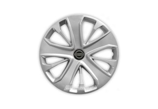 Άθραυστα Τάσια AK 15" Ασημί για NISSAN (Micra, Almera, Note, Pixo, Primera κα.) (4 τμχ)