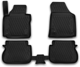 Πατάκια Σκαφάκια Μαύρα Element για VW Caddy (2015-2020) - Συμβ: Επιβατικό