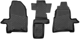Πατάκια Σκαφάκια Μαύρα Element για FORD Transit / Tourneo Custom (2013-2018) - 3τμχ.
